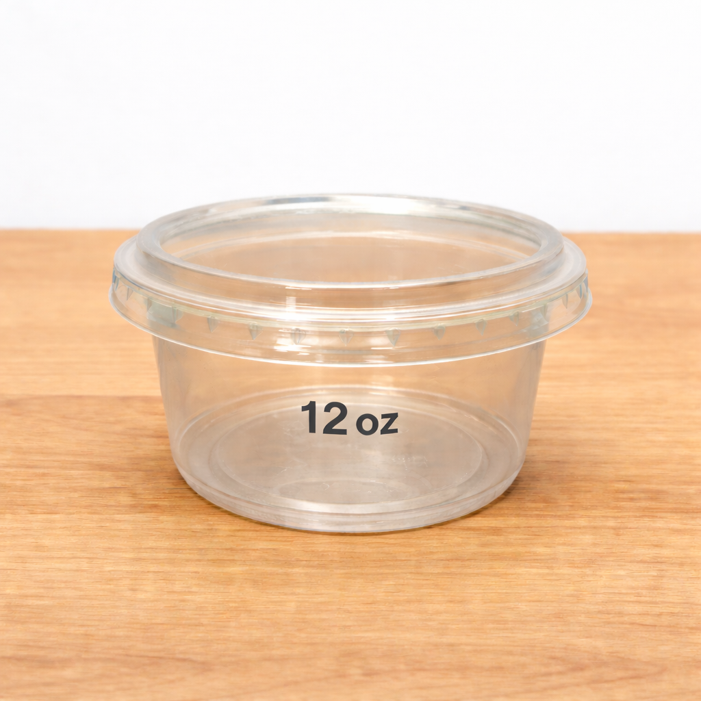 Clear Plastic Deli Container 500/box