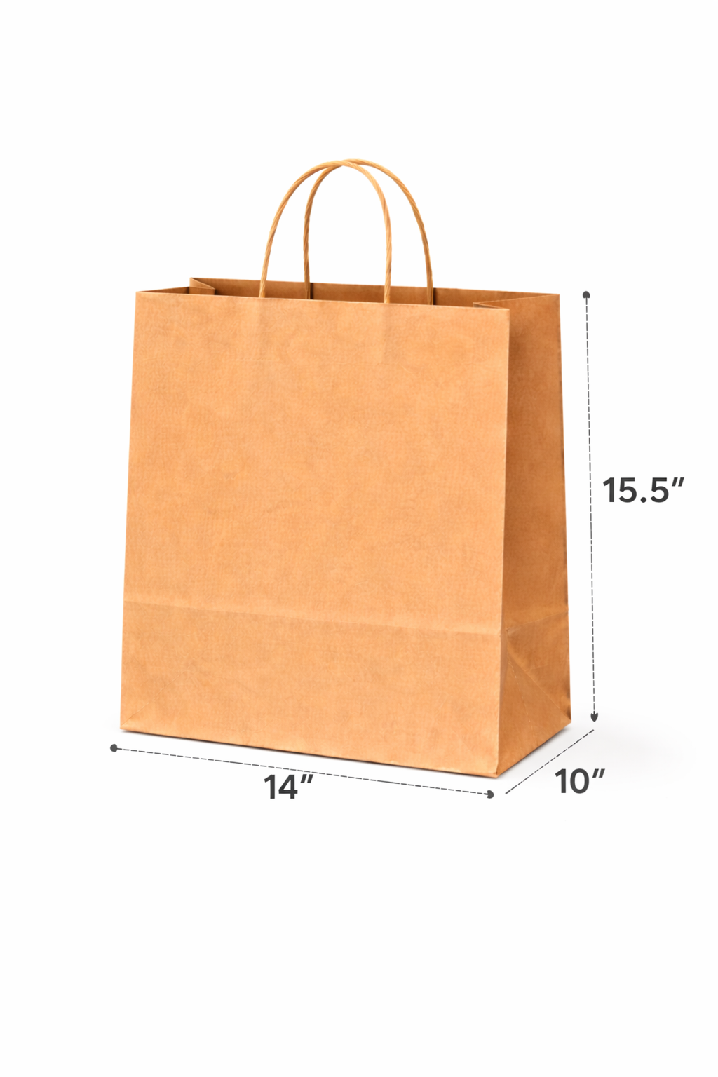 Kraft Paper Bag With Twist Handle