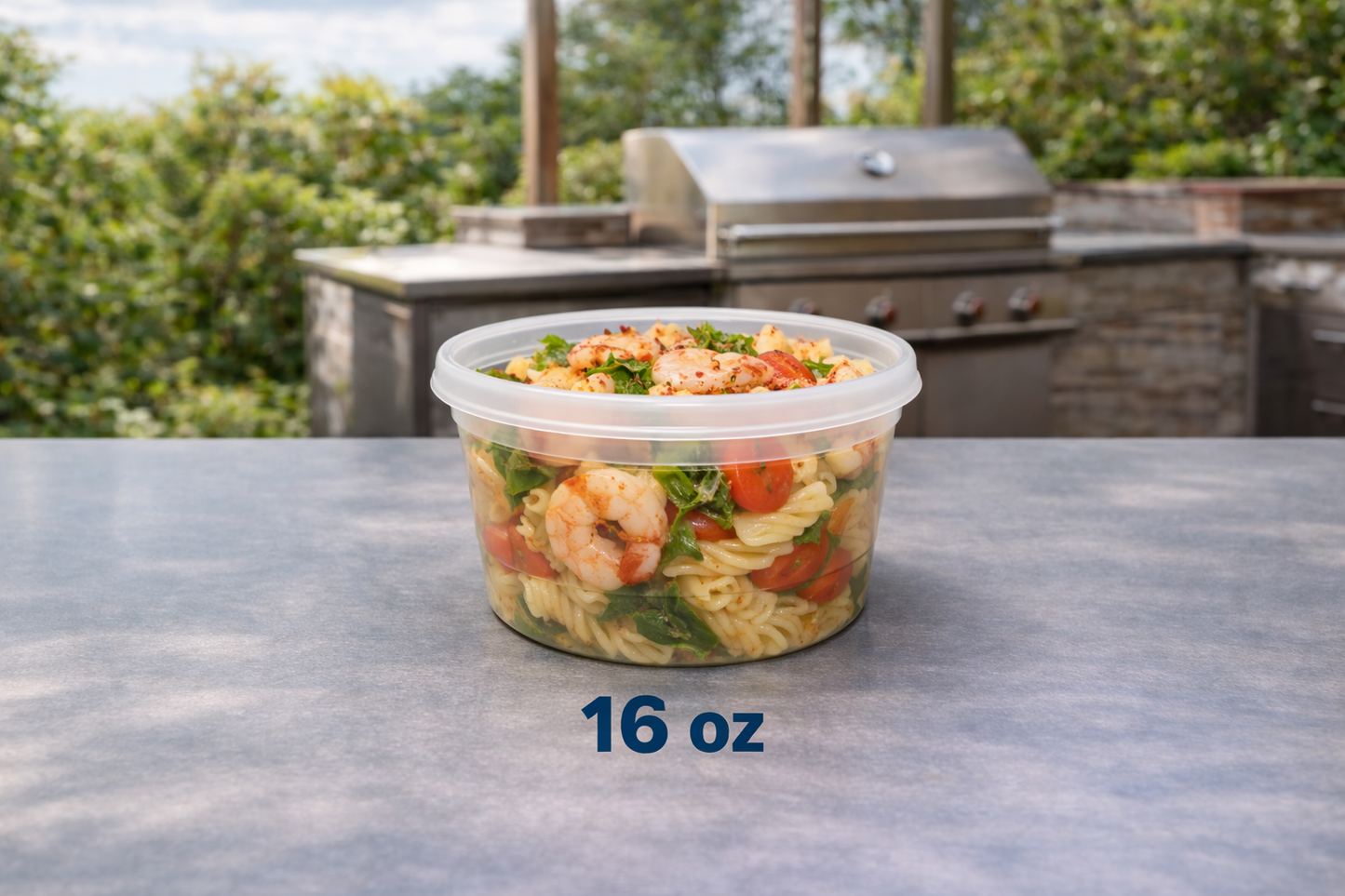 Plastic Food Container With Lid (SOUP CUP) 240/Box