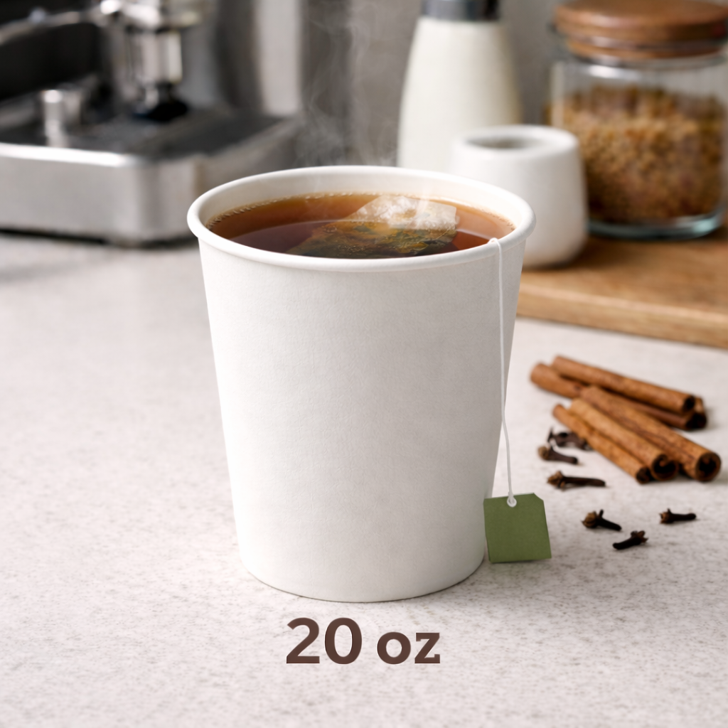 White Paper Hot Cup 1000/Box
