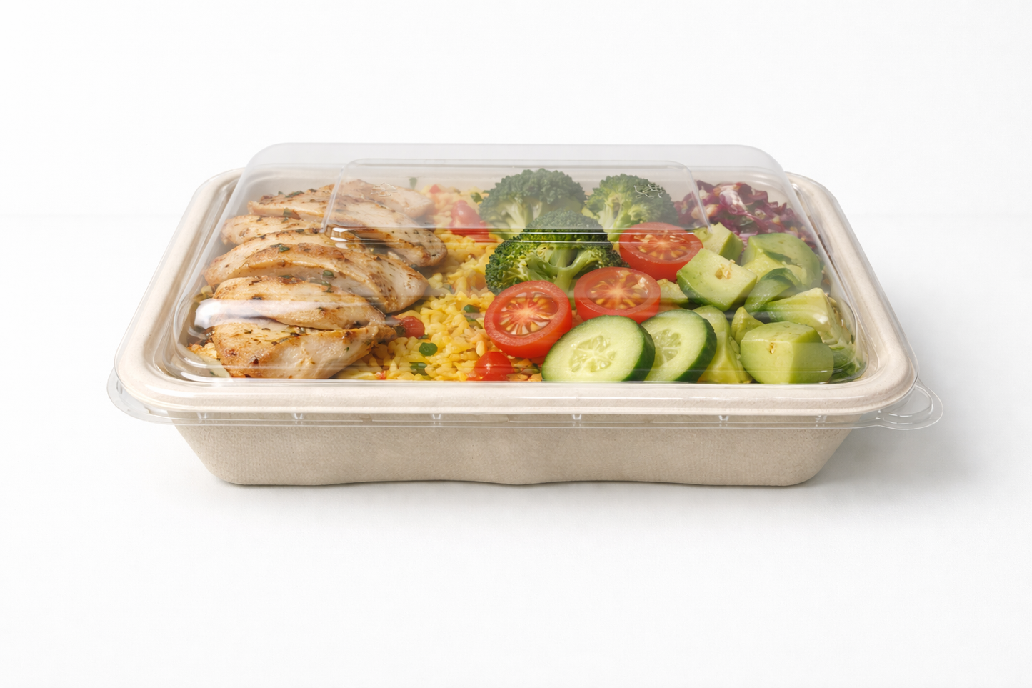 Eco- Friendly Compostable Bagasse Trays