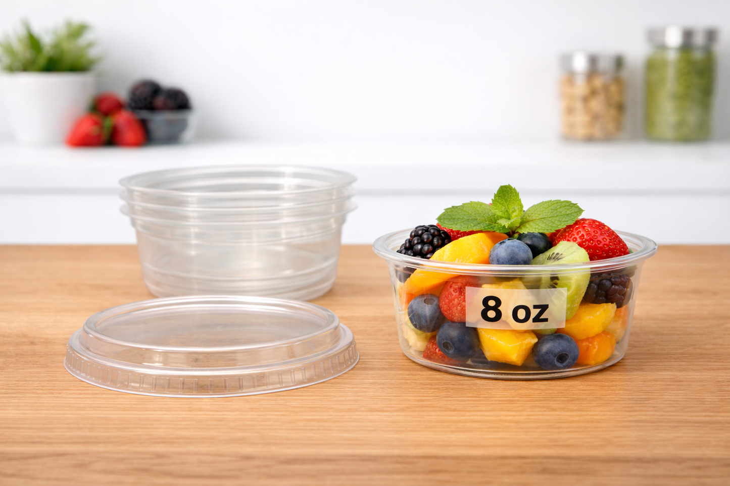 Clear Plastic Deli Container 500/box