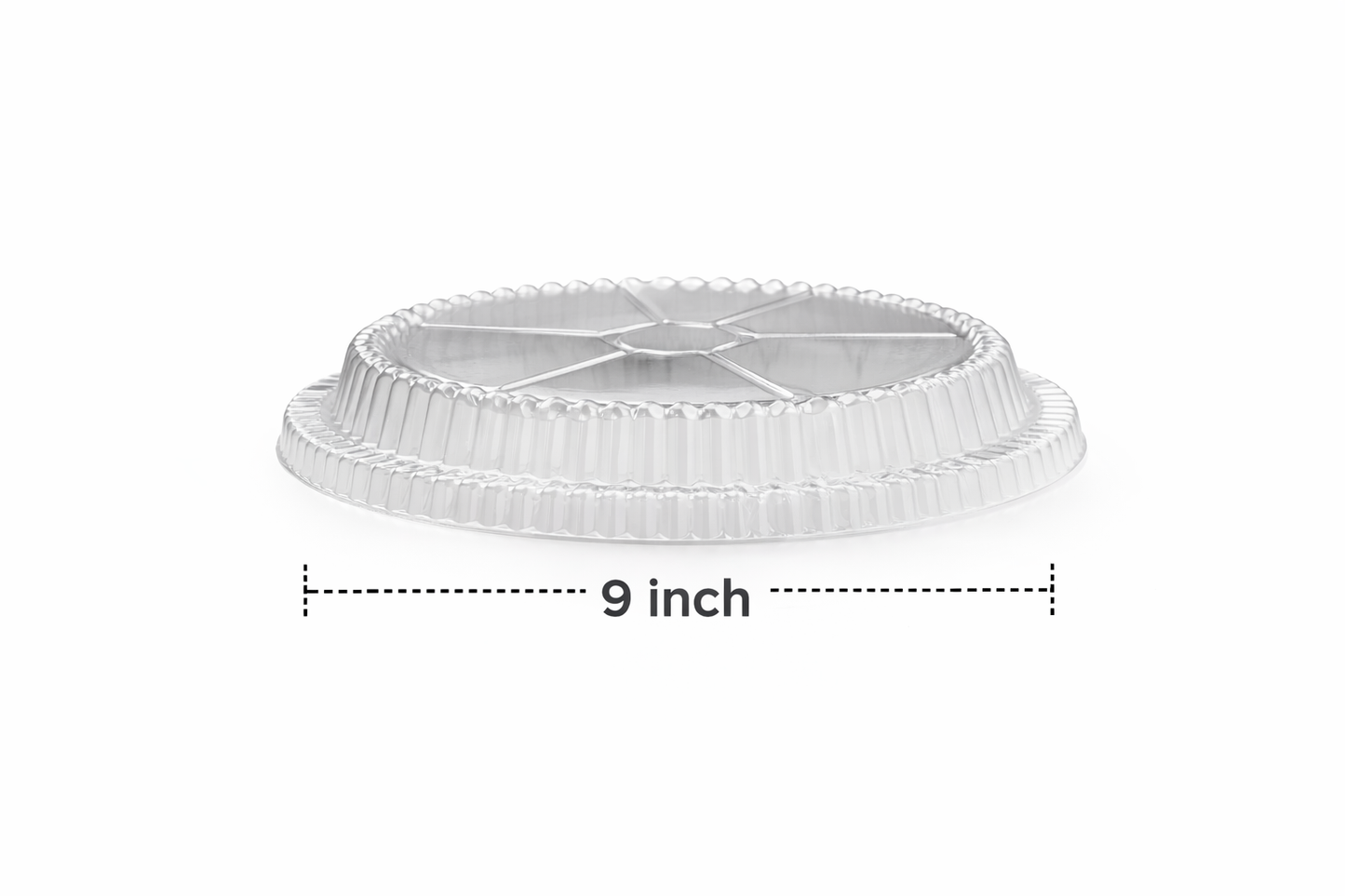 Plastic Clear Dome Lids for Round Aluminium Foil Container 500/Box