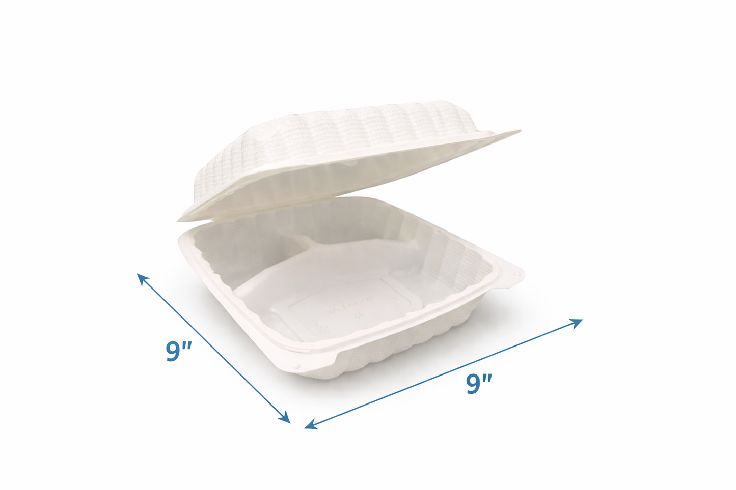 Hinged To-Go Containers