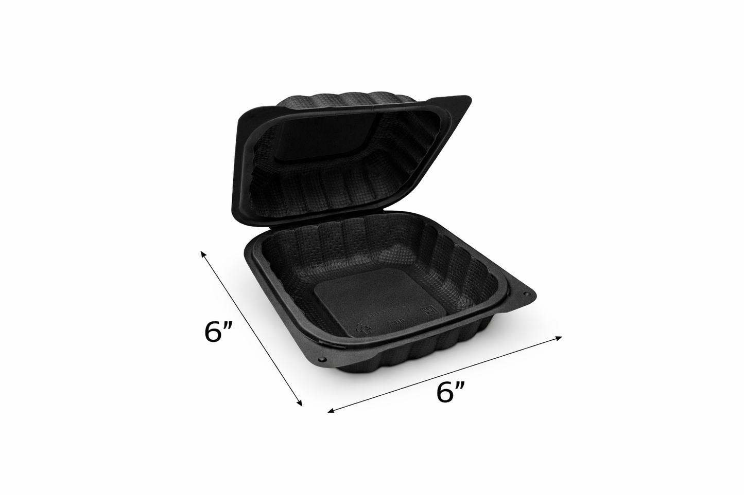 Hinged To-Go Containers
