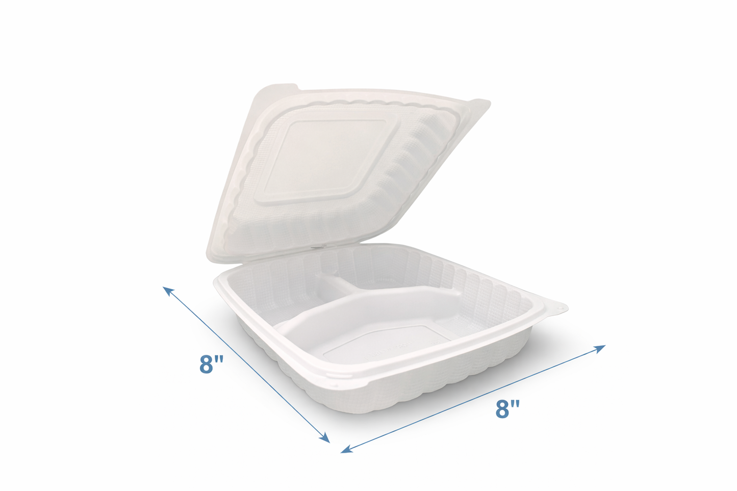 Hinged To-Go Containers