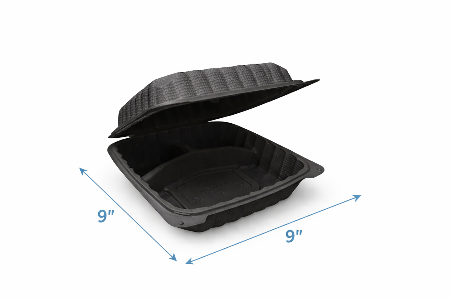 Hinged To-Go Containers