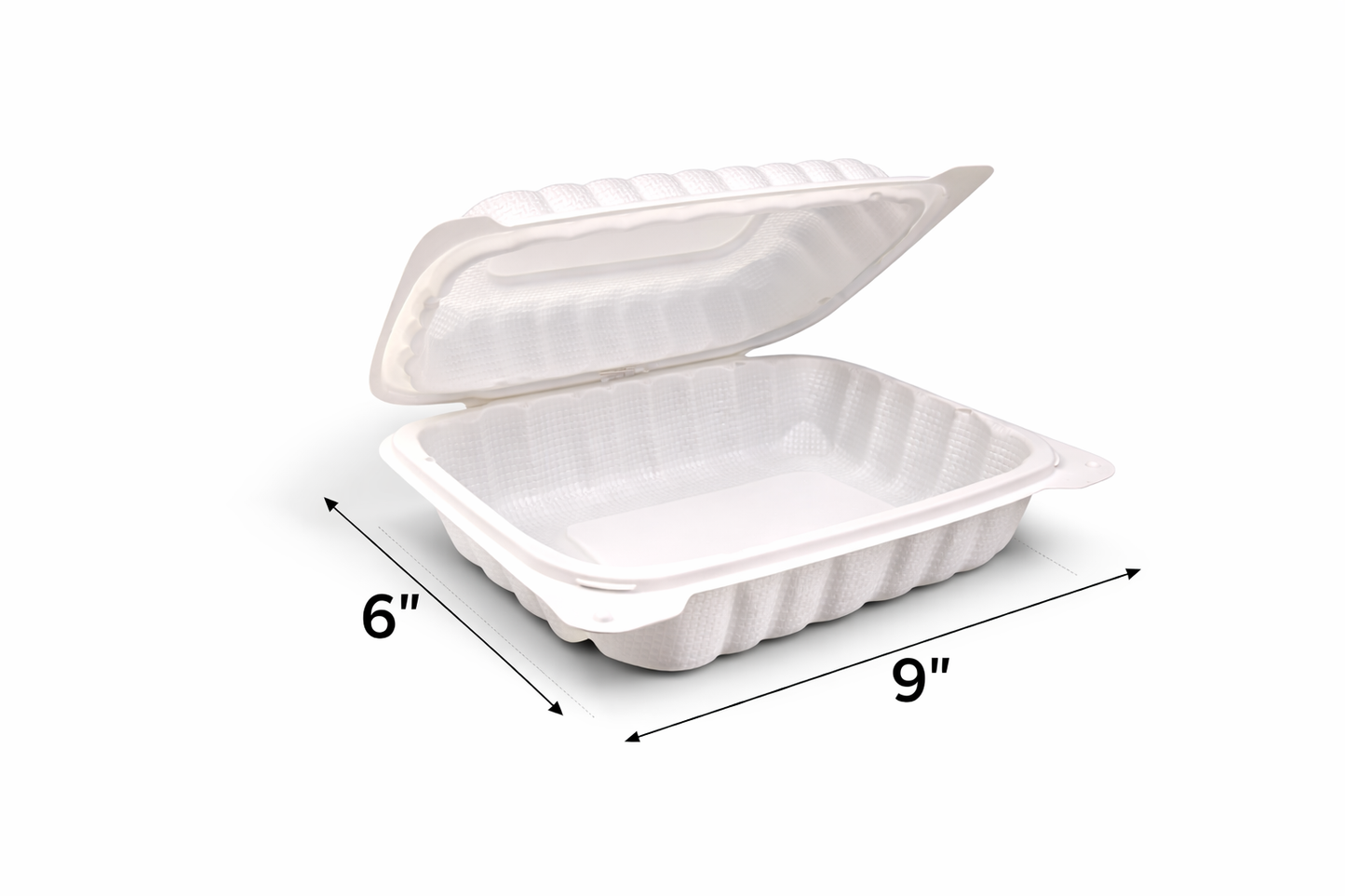Hinged To-Go Containers