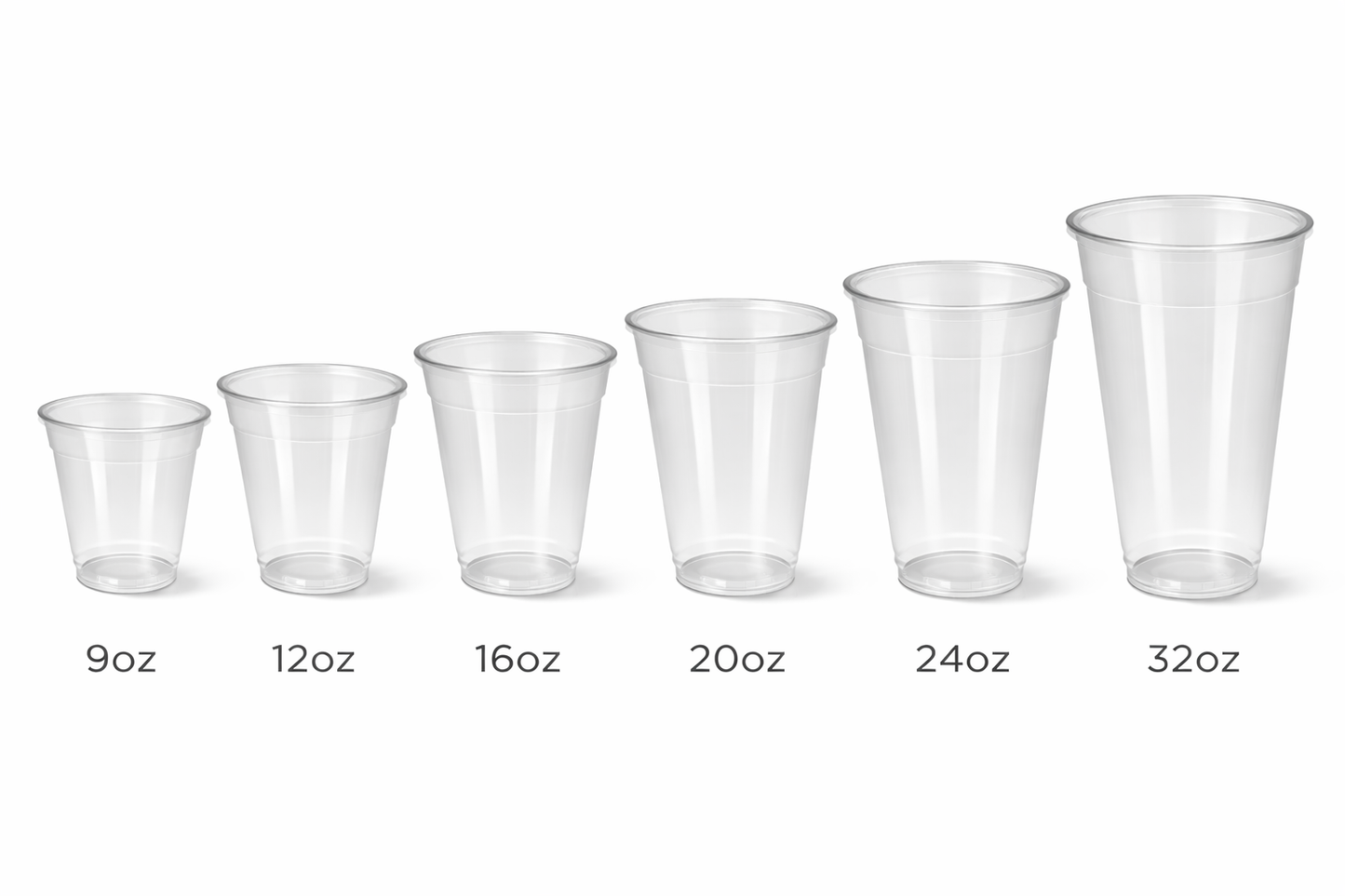 Clear PET Cup 1000/Box