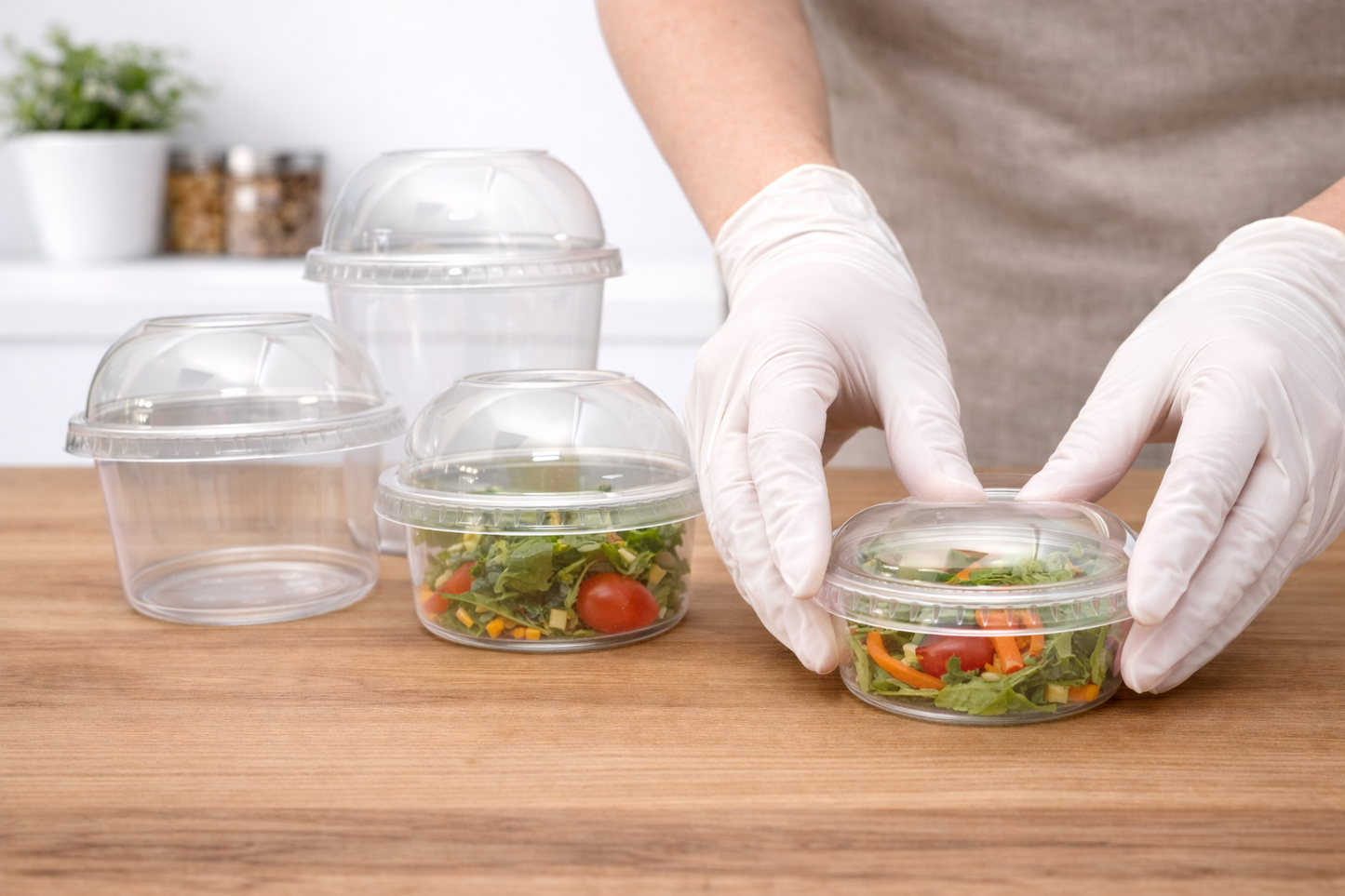 Clear Plastic Deli Container 500/box