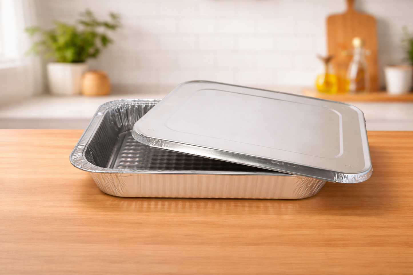 Half Size Aluminum Foil Container 100/box