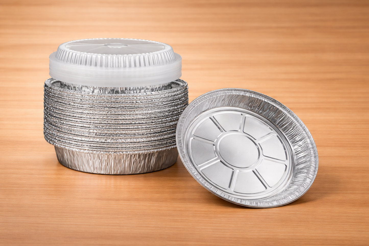 Plastic Clear Dome Lids for Round Aluminium Foil Container 500/Box