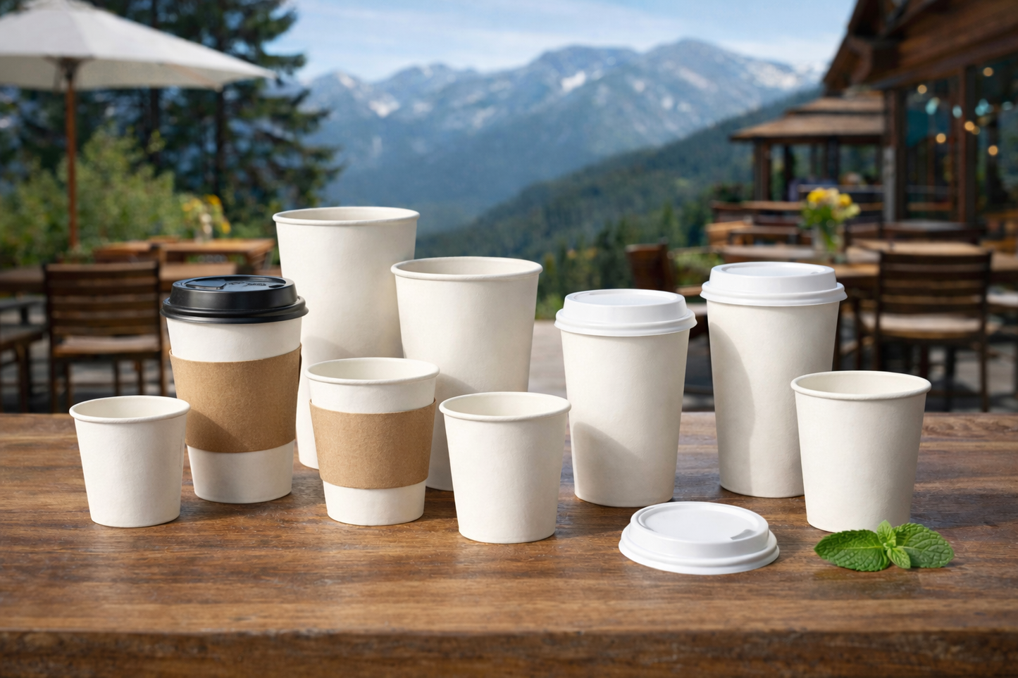 White Paper Hot Cup 1000/Box